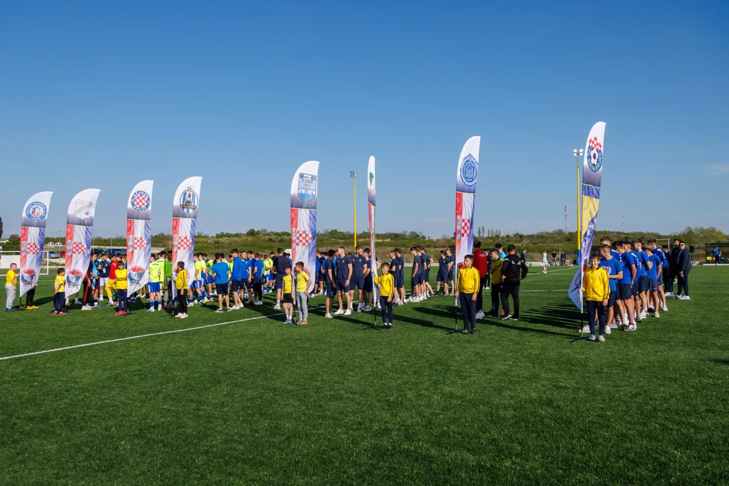 Otvoren turnir Hrvoje Ćustić, Hajduk i Rijeka 1:1